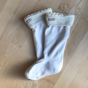 Tall hunter boot fleece sock inserts